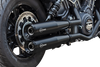 S&S Cycle Grand National Black Slip-On Mufflers for Indian Scout, 4110-266
