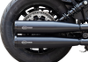 S&S Cycle Grand National Black Slip-On Mufflers for Indian Scout, 4110-266
