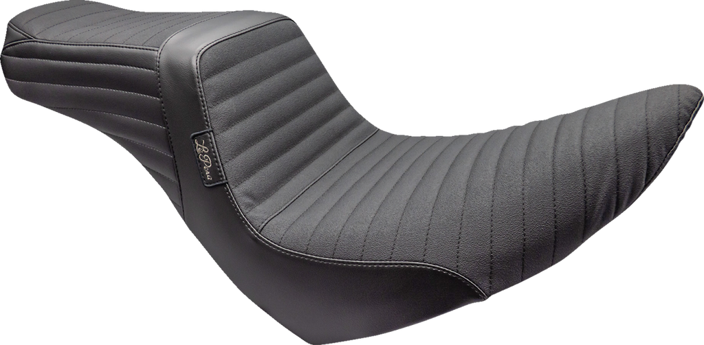 LE PERA Tailwhip Seat - Pleated w/ Grip Tape - Black - FL/FX '18-'23 LYR-580PTGP - Team Dream Rides