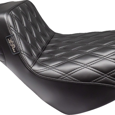 LE PERA Tailwhip Daddy Long Legs Low Rider Seat - Double Diamond - Black - FL/FX '18-'23 LYR-580DLDD - Team Dream Rides