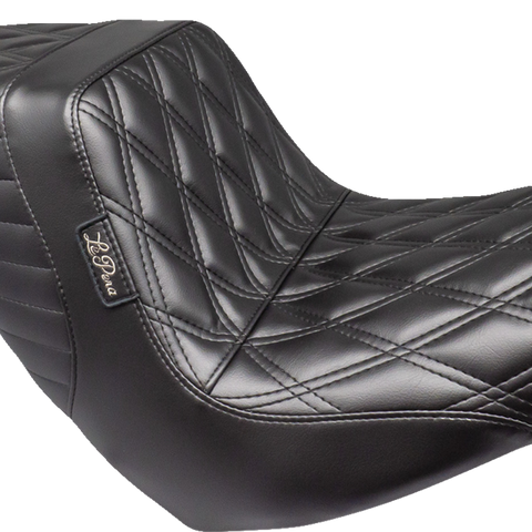 LE PERA Tailwhip Up Seat - Double Diamond - Black - FLSB/FXLR '18-'24 - LYRU-580DD - Team Dream Rides