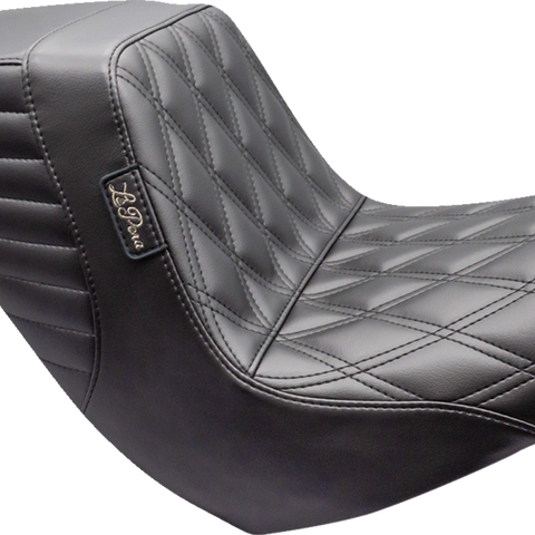 LE PERA Kickflip Up Front Seat - Double Diamond - Black - FL/FX '18-'24 LYRU-590DD - Team Dream Rides