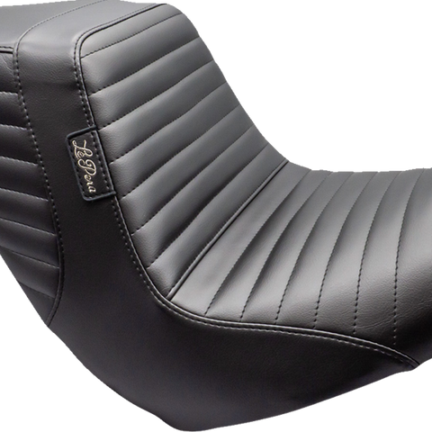 LE PERA Kickflip Up Front Seat - Pleated - Black - FL/FX '18-'24 - LYRU-590PT - Team Dream Rides