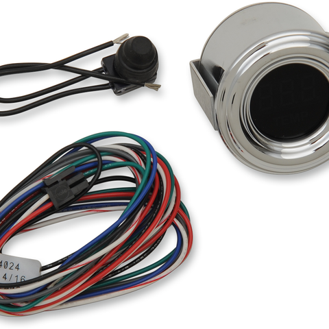 Dakota Digital 1-7/8 inch MPH 4000 Series Oil Temperature Gauge with Retro Blue Display - Part Number MCL-4073R