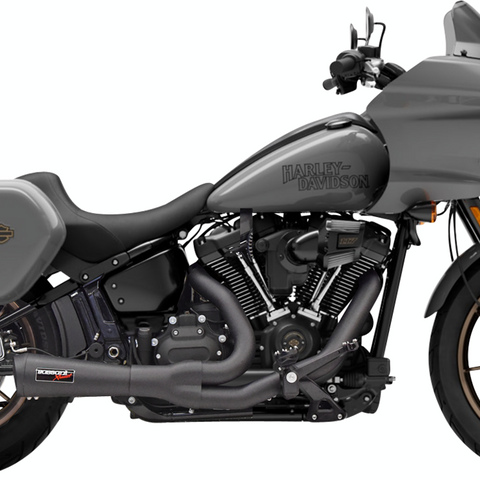 BASSANI XHAUST 2-into-1 Ripper Short Exhaust System - Black - 1S73RBE