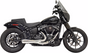 Bassani Xhaust 2-into-1 Ripper Short Exhaust System for Harley Davidson - Chrome - Part Number 1S73E