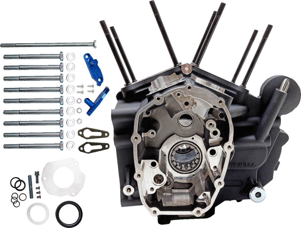 S&S CYCLE Engine Case - MK-Series - M8 Touring 310-1170 - Team Dream Rides