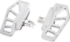 THRASHIN SUPPLY CO. Apex Mini Floorboards - Front - Chrome TSC-2217-3-SF