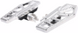 THRASHIN SUPPLY CO. Apex Mini Floorboards - Front - Chrome TSC-2217-3-SF