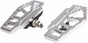 THRASHIN SUPPLY CO. Apex Mini Floorboards - Chrome TSC-2217-3-D