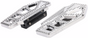 THRASHIN SUPPLY CO. Apex Mini Floorboards - Passenger - Chrome TSC-2217-3-BR
