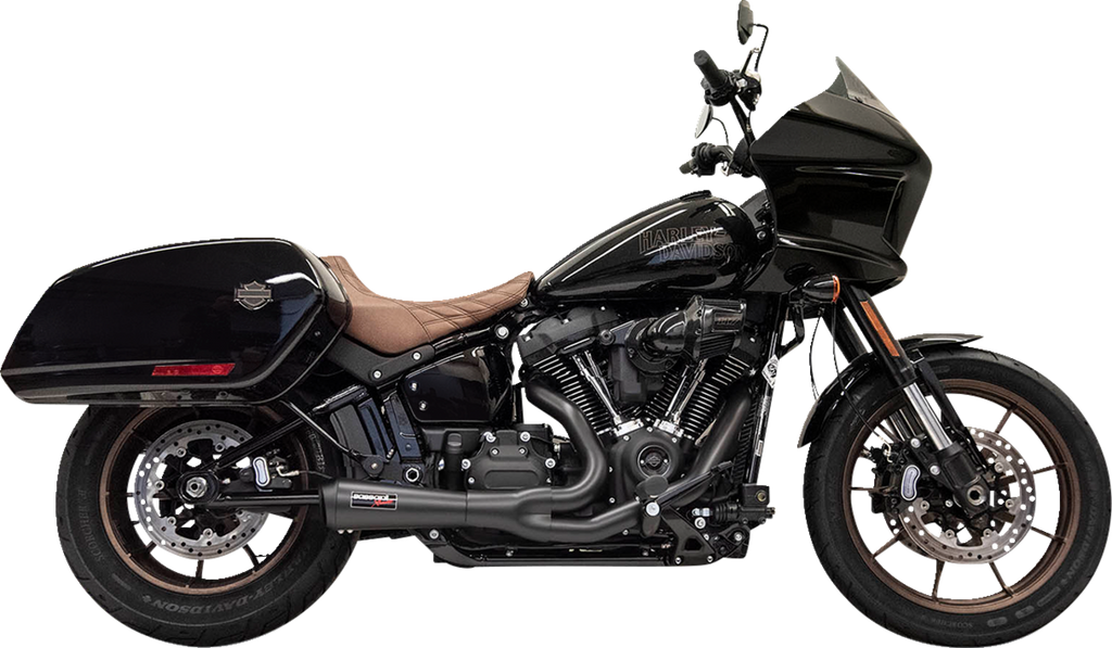 BASSANI XHAUST The Ripper Short Road Rage Exhaust System - Black 1S74RBE