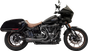 BASSANI XHAUST The Ripper Short Road Rage Exhaust System - Black 1S74RBE