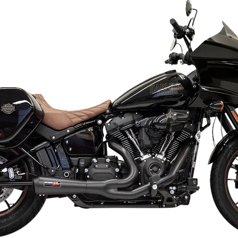 BASSANI XHAUST The Ripper Short Road Rage Exhaust System - Black 1S74RBE