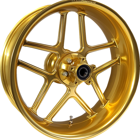RC COMPONENTS Wheel - Laguna - Rear - Single Disc/with ABS - Gold - 17x6.25 176-140G-RAC - Team Dream Rides