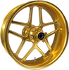 RC COMPONENTS Wheel - Laguna - Rear - Single Disc/with ABS - Gold - 17x6.25 176-140G-RAB - Team Dream Rides