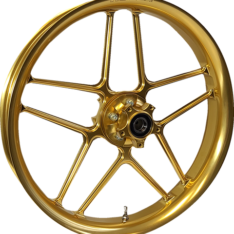 RC COMPONENTS Wheel - Laguna - Front - Dual Disc/with ABS - Gold - 19x3 930-140G-FA - Team Dream Rides
