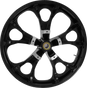 COASTAL MOTO Wheel - Largo 3D - Front - Dual Disc/with ABS - Black/Chrome 3D-LGO213SB-ABST - Team Dream Rides