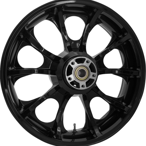 COASTAL MOTO Wheel - Largo 3D - Rear - Single Disc/with ABS - Black 3D-LGO185SB-ABST - Team Dream Rides