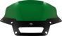 Klock Werks Kolor Flare Windshield, Green, for 2022-2026 Harley-Davidson FXLRST, KWW-02-0625