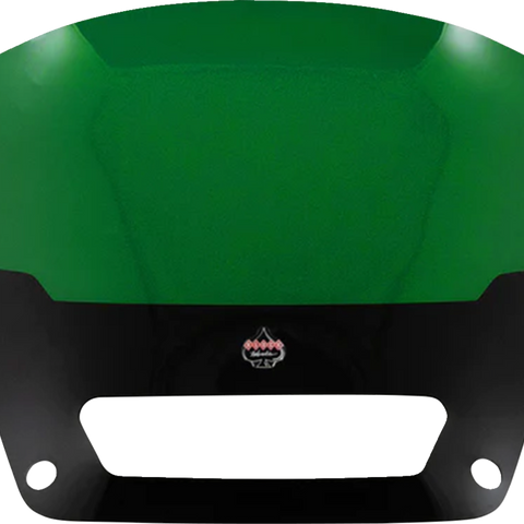 Klock Werks Kolor Flare Windshield, Green, for 2022-2026 Harley-Davidson FXLRST, KWW-02-0625