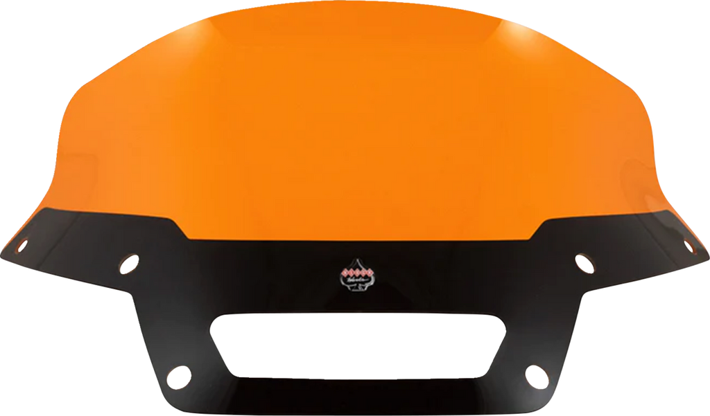 Klock Werks Kolor Flare Orange Windshield for 2022-2026 Harley-Davidson FXLRST, KWW-02-0623