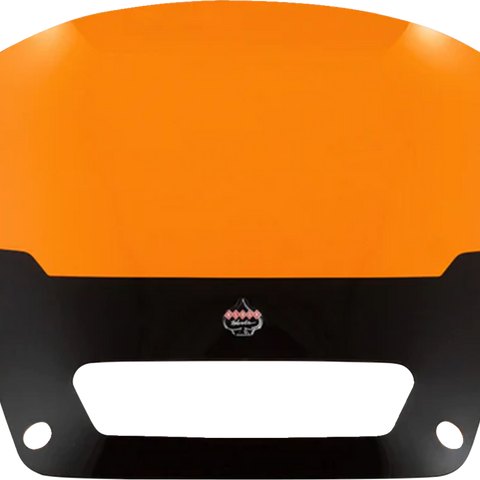 Klock Werks Kolor Flare Orange Windshield for 2022-2026 Harley-Davidson FXLRST, KWW-02-0623