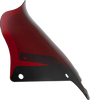 Klock Werks Kolor Flare Windshield Red for 2022–2026 Harley-Davidson FXLRST, KWW-02-0629