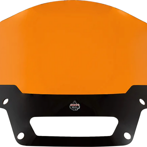 Klock Werks Kolor Flare Windshield KWW-02-0630 for 2022-2026 Harley-Davidson FXLRST, Orange