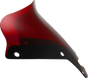 Klock Werks Kolor Flare Red Windshield for 2022-2026 Harley-Davidson FXLRST, KWW-02-0622