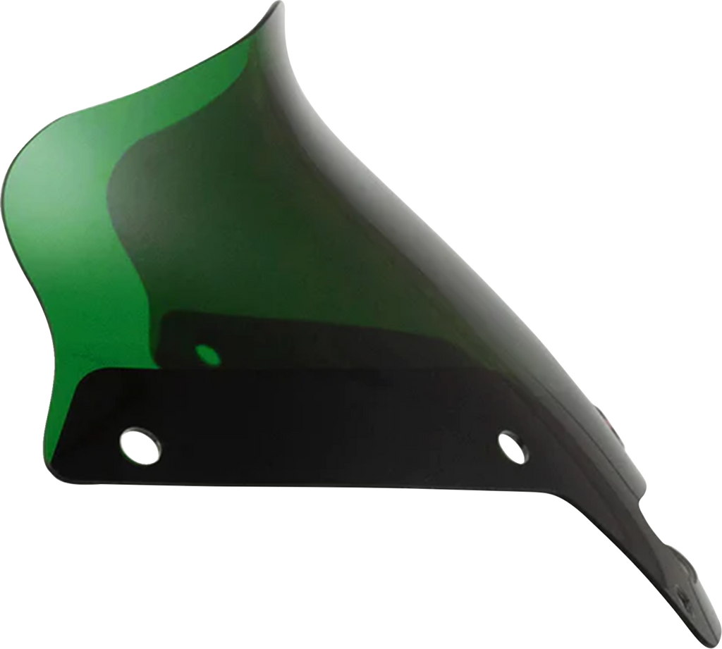 Klock Werks Kolor Flare Windshield, Green, for 2022-2026 Harley-Davidson FXLRST, KWW-02-0625