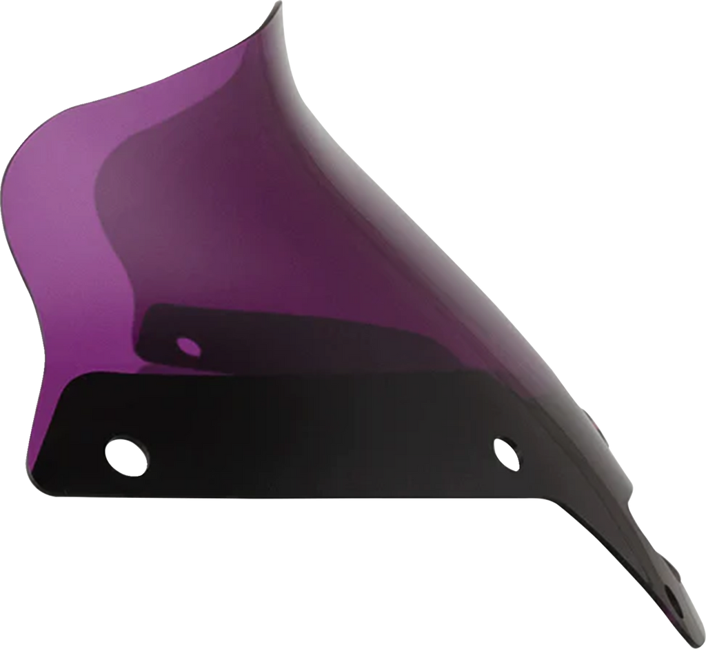 Klock Werks Kolor Flare Sport Windshield, Purple, for 2022-2026 Harley-Davidson FXLRST, KWW-02-0627