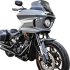 Klock Werks Flare Windshield for FXLRST, Dark Smoke - KWW-02-0621