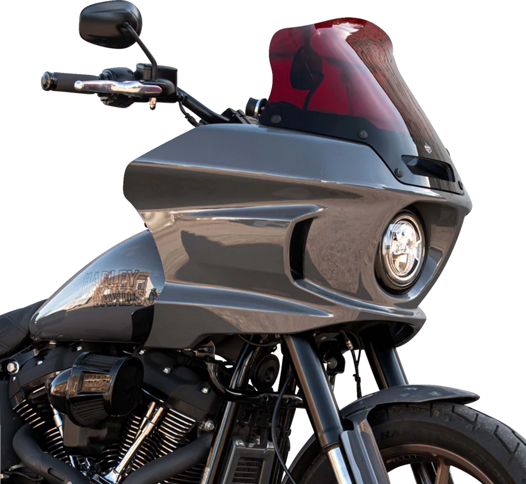 Klock Werks Kolor Flare Windshield Red for 2022–2026 Harley-Davidson FXLRST, KWW-02-0629