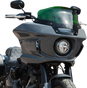 Klock Werks Kolor Flare Windshield, Green, for 2022-2026 Harley-Davidson FXLRST, KWW-02-0625