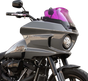 Klock Werks Kolor Flare Sport Windshield, Purple, for 2022-2026 Harley-Davidson FXLRST, KWW-02-0627