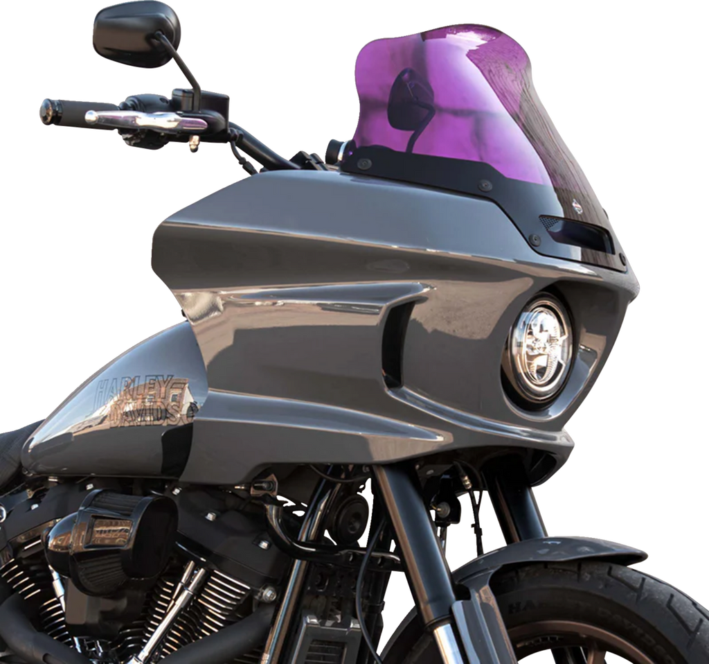 Klock Werks Kolor Flare Windshield Purple for 2022–2026 Harley-Davidson FXLRST, KWW-02-0634