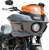 Klock Werks Kolor Flare Orange Windshield for 2022-2026 Harley-Davidson FXLRST, KWW-02-0623