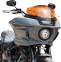 Klock Werks Kolor Flare Orange Windshield for 2022-2026 Harley-Davidson FXLRST, KWW-02-0623