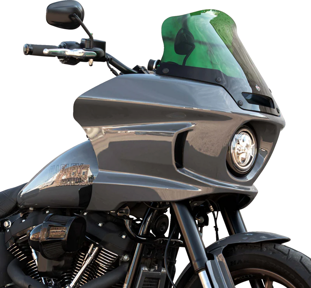 Klock Werks Kolor Flare Windshield, Green, for 2022-2026 Harley-Davidson FXLRST – KWW-02-0632