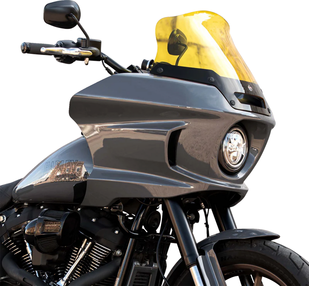 Klock Werks Kolor Flare Windshield for 2022–2026 Harley-Davidson FXLRST, Yellow, KWW-02-0631