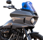 Klock Werks Kolor Flare Blue Windshield for 2022-2026 Harley-Davidson FXLRST, KWW-02-0633