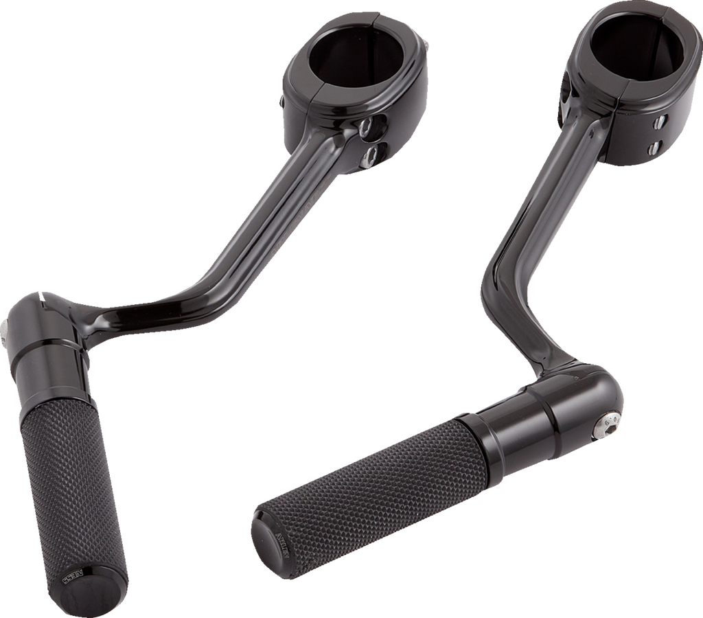 ARLEN NESS Forged Highway Peg Mounts w/ Pegs - Black 400-045 - Team Dream Rides