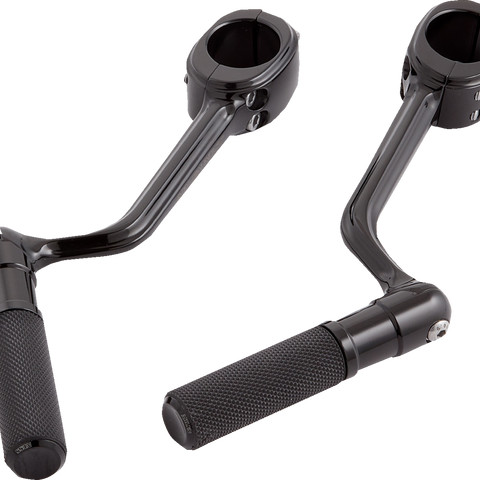 ARLEN NESS Forged Highway Peg Mounts w/ Pegs - Black 400-045 - Team Dream Rides