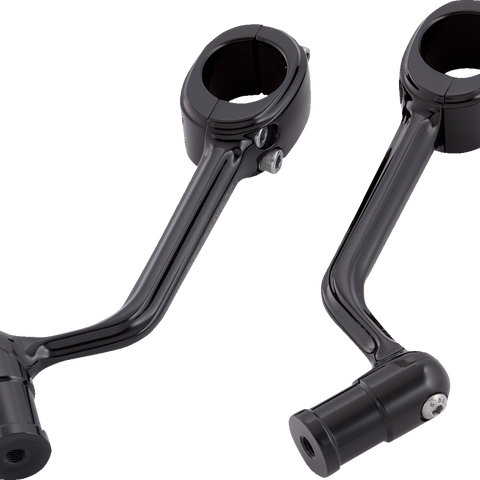 ARLEN NESS Forged Highway Peg Mounts - Black 400-043 - Team Dream Rides