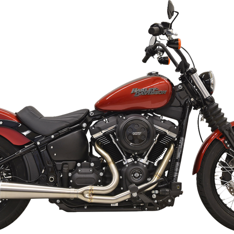 BASSANI XHAUST Road Rage III 2-Into-1 Exhaust System for Motorcycles - Stainless Steel, Part 1S72SSE
