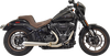 BASSANI XHAUST Road Rage III 2-Into-1 Exhaust System for Motorcycles - Stainless Steel, Part 1S72SSE