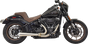 BASSANI XHAUST Road Rage III 2-Into-1 Exhaust System for Motorcycles - Stainless Steel, Part 1S72SSE