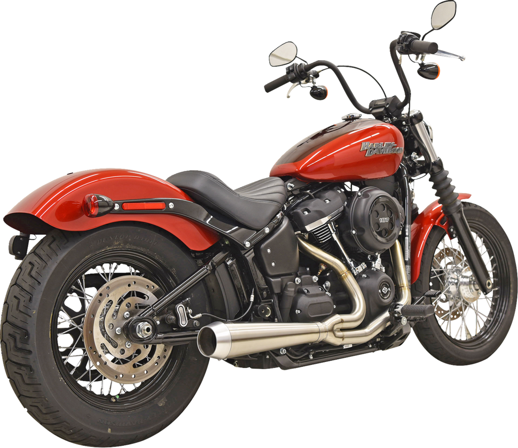 BASSANI XHAUST Road Rage III 2-Into-1 Exhaust System for Motorcycles - Stainless Steel, Part 1S72SSE