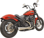 BASSANI XHAUST Road Rage III 2-Into-1 Exhaust System for Motorcycles - Stainless Steel, Part 1S72SSE